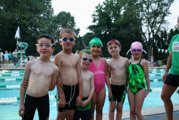 Eager to swim